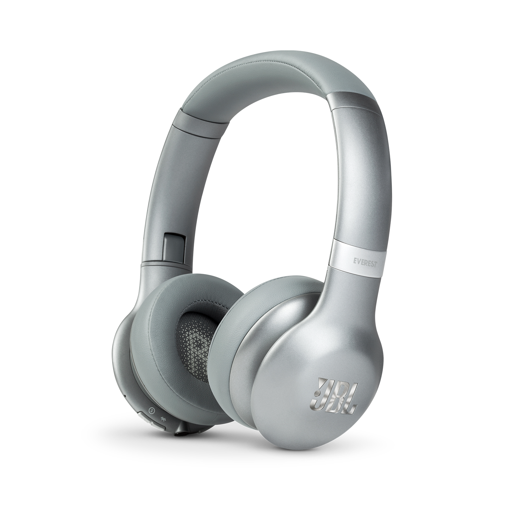 JBL EVEREST™ 310 - Silver - Wireless On-ear headphones - Hero