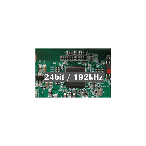 24-bit/192kHz High-resolution DAC