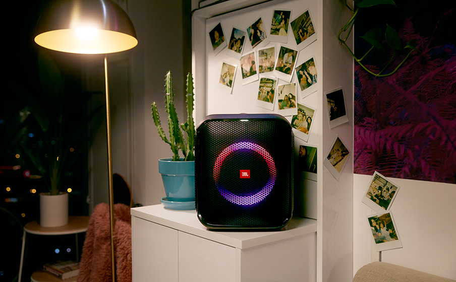JBL Partybox Encore Essential | Portable party speaker with powerful 100W  sound, built-in dynamic light show, and splash proof design.